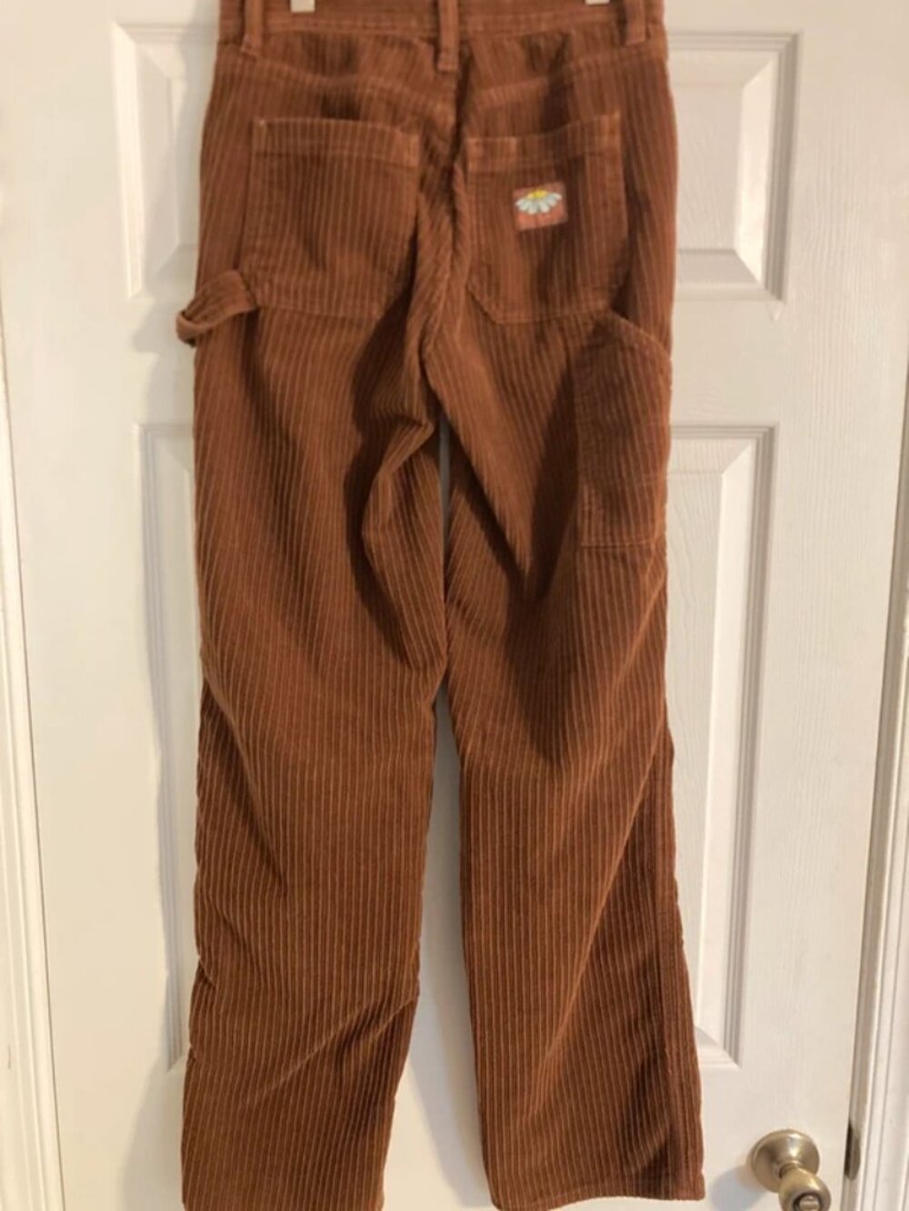 Pacsun Brown Corduroy Baggy Carpenter Pants Y2K, Grunge - Picture 2 of 7